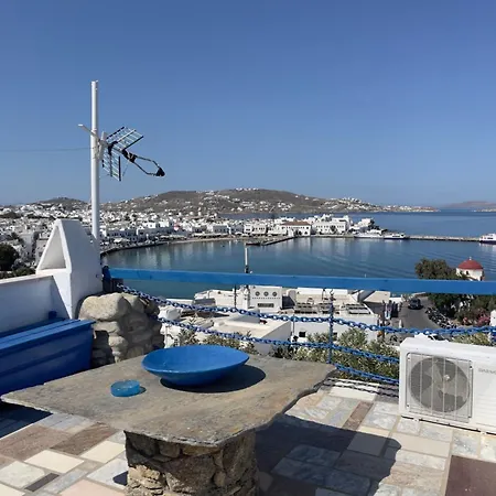 Semesterbostad Mikele Mykonos Sea View -kalypso- Mykonos Town